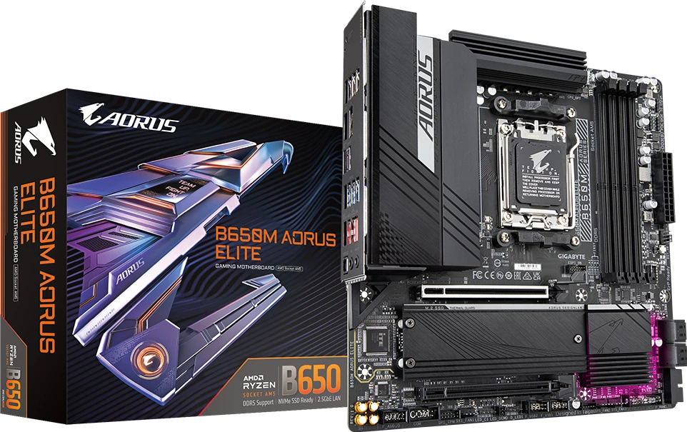 Gigabyte B650M AORUS ELITE (Rev. 1.0)
